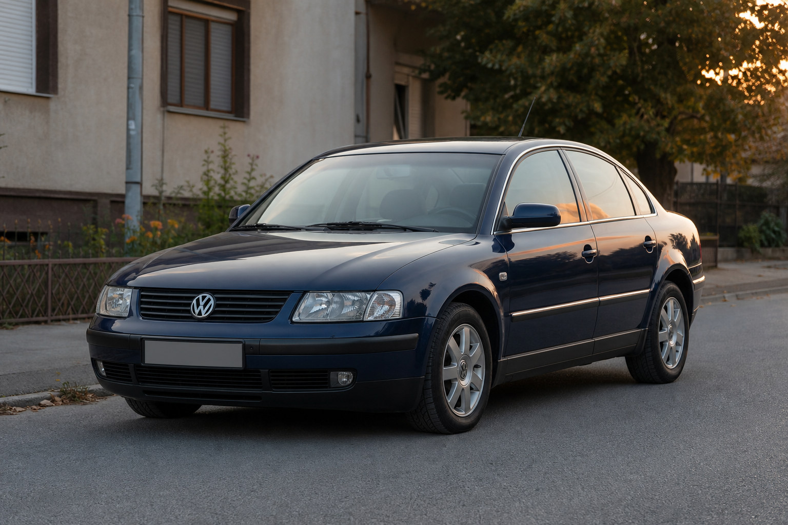Volkswagen Passat B5.5 parkiran na ulici