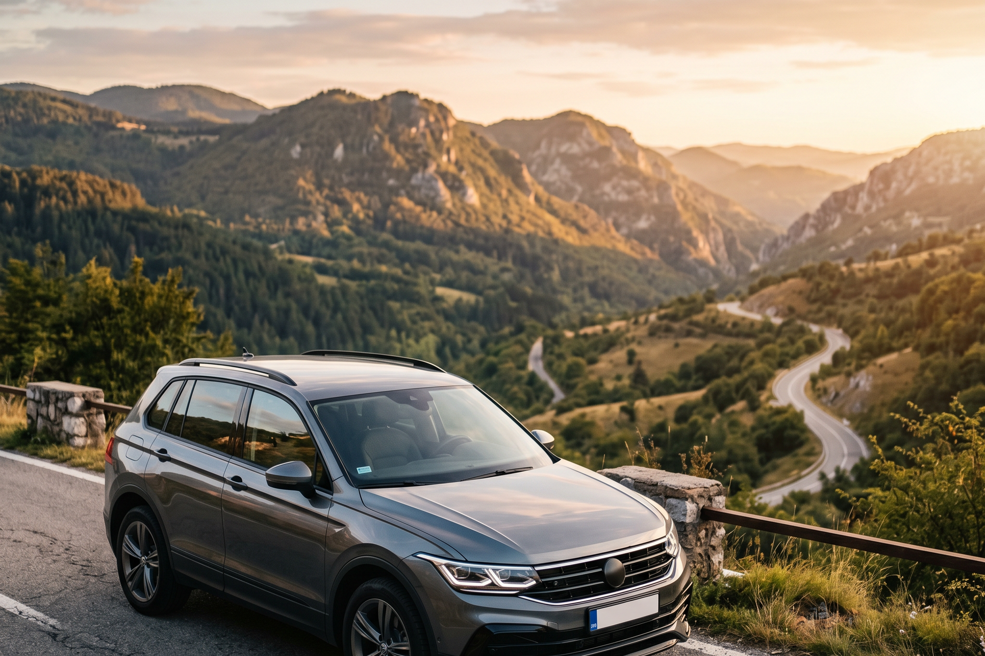 Volkswagen Tiguan iskustva polovni SUV na planinskom putu