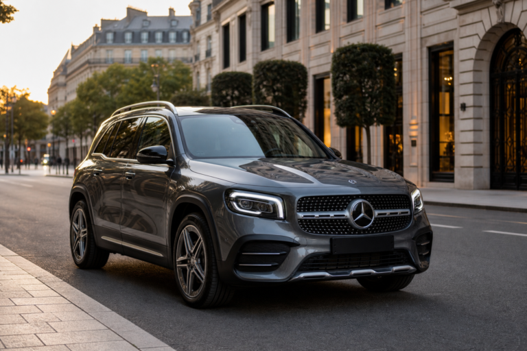 Mercedes-Benz GLB 200 parkiran u gradu – realna naslovna fotografija za članak o iskustvima vlasnika