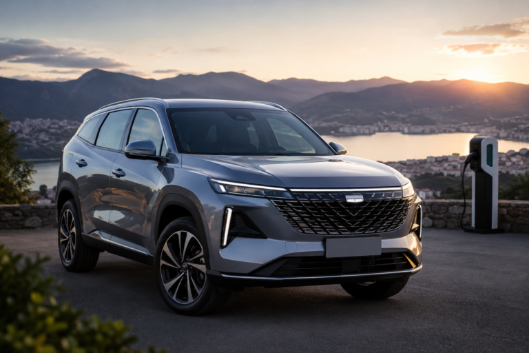 Geely Starray EM-i test Srbija – plug-in hibridni SUV na punjaču